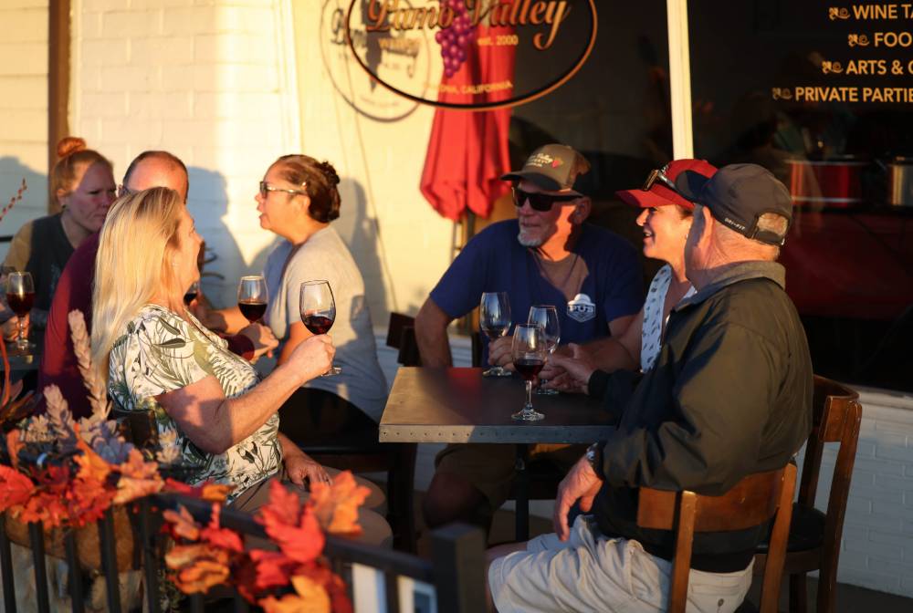 Front Patio with Friends