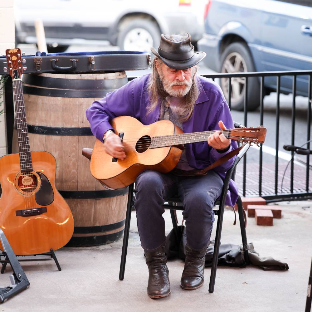 Local Musicians on the Patio