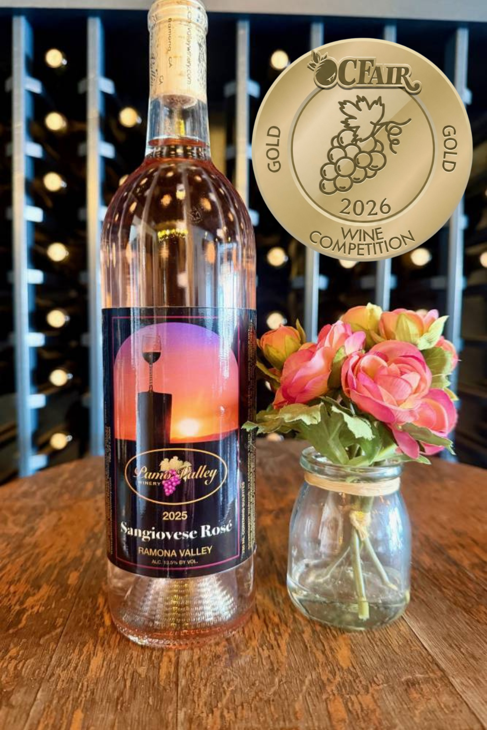 2024 Rose of Sangiovese Local Ramona Wine